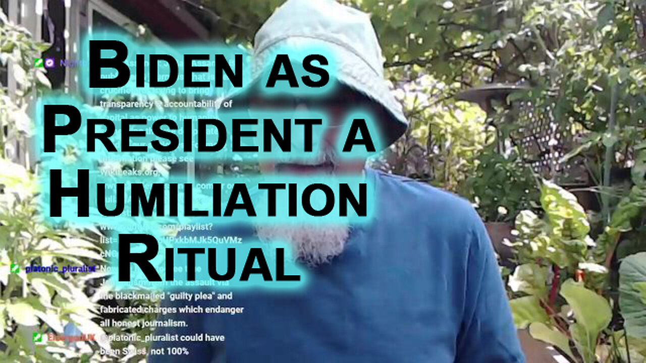 Appointing Joe Biden as President of the United States of America, a Globalist Humiliation Ritual