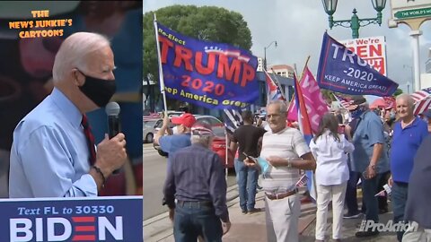 Biden: 'If we win Florida, you've won' and Miami responds.