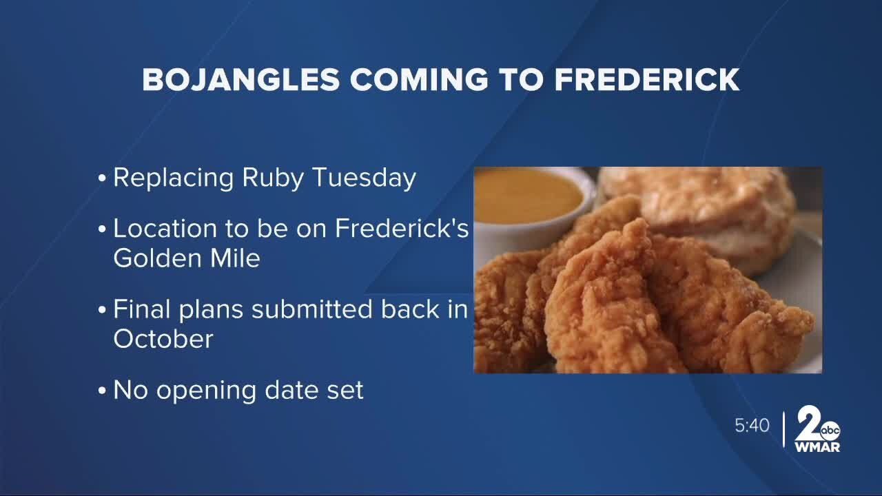 Bojangles to replace old Ruby Tuesday site along Frederick's Golden Mile