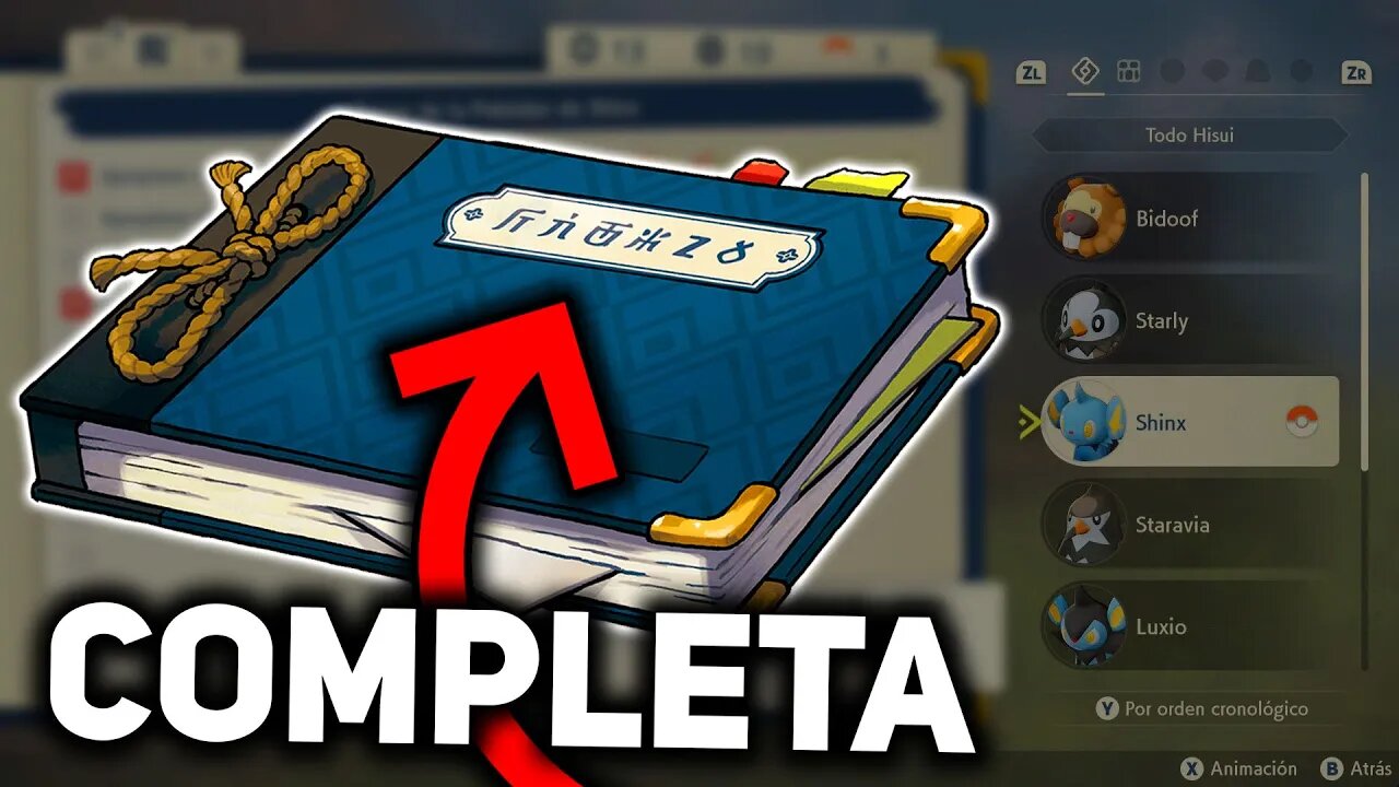 🚨😱 FILTRACIÓN!! ESTA SERÁ LA POKÉDEX COMPLETA DE HISUI de LEYENDAS POKÉMON ARCEUS
