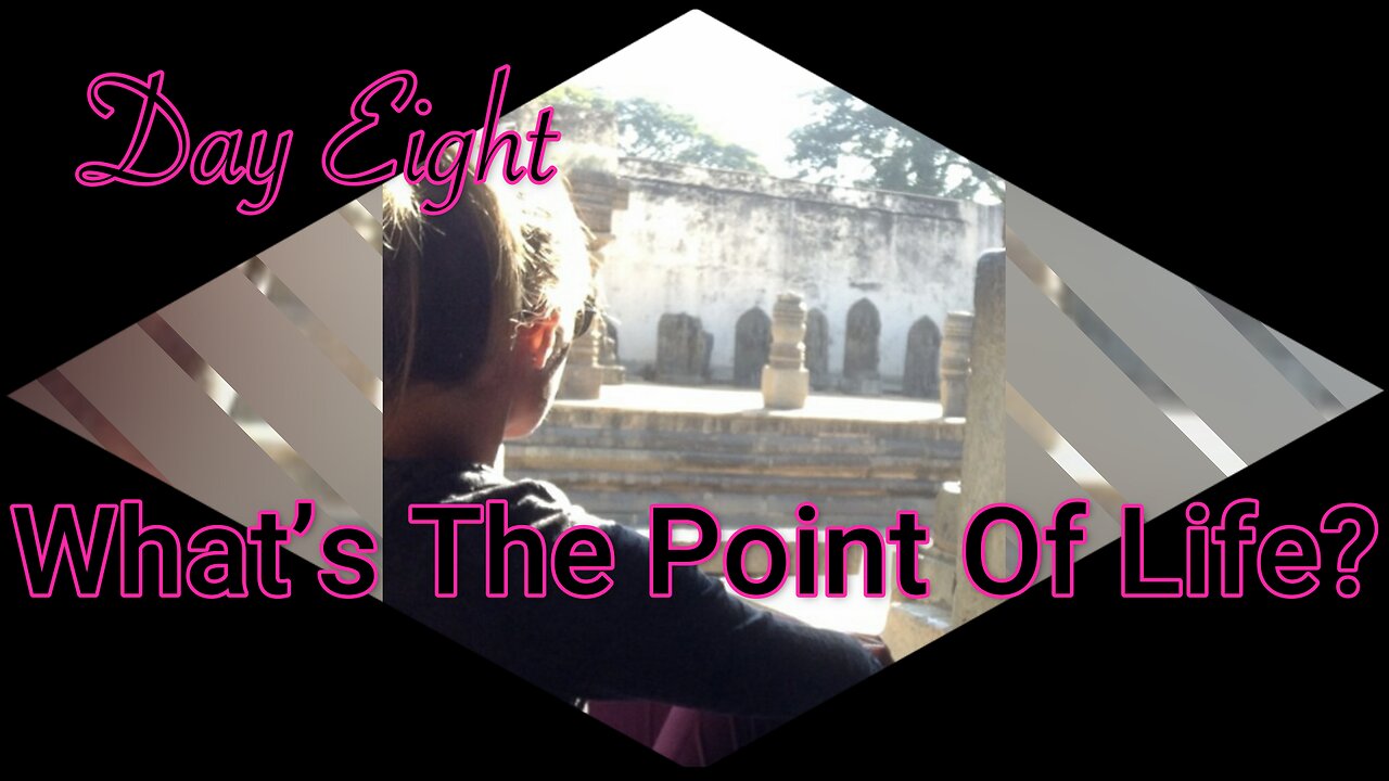 Day Eight: What is the point of life?