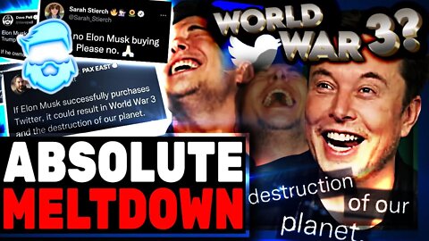 Top 10 Leftist MELTDOWNS To Elon Musk Purchasing Twitter!