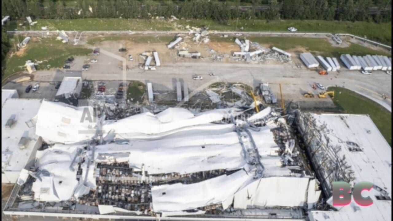 Tornado damages Pfizer plant in North Carolina