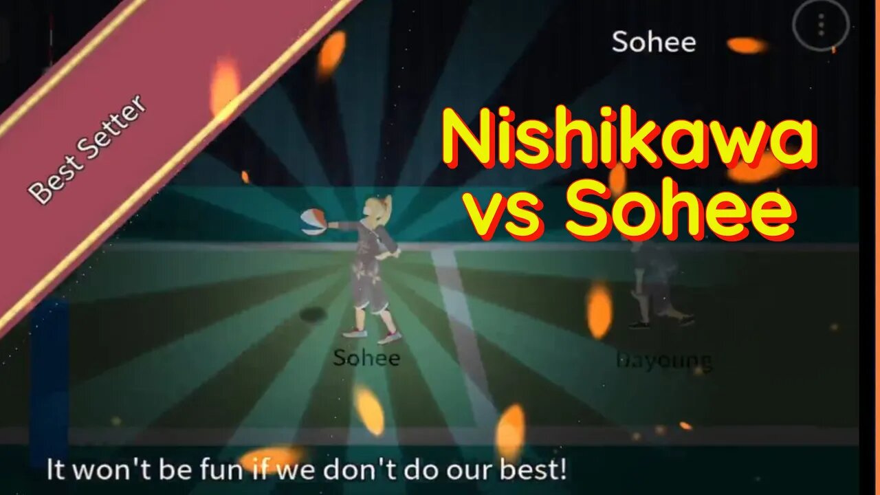 The Spike Volleyball - Sohee vs S-Tier Nishikawa