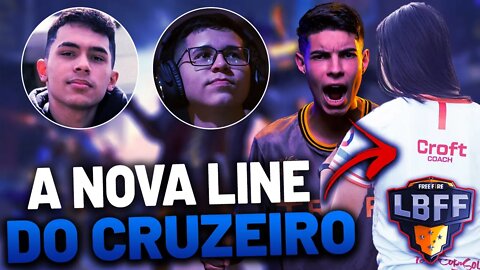 CRUZEIRO DE VOLTA A LBFF SÉRIE A? A NOVA LINE DO CRUZEIRO NO FREE FIRE!!