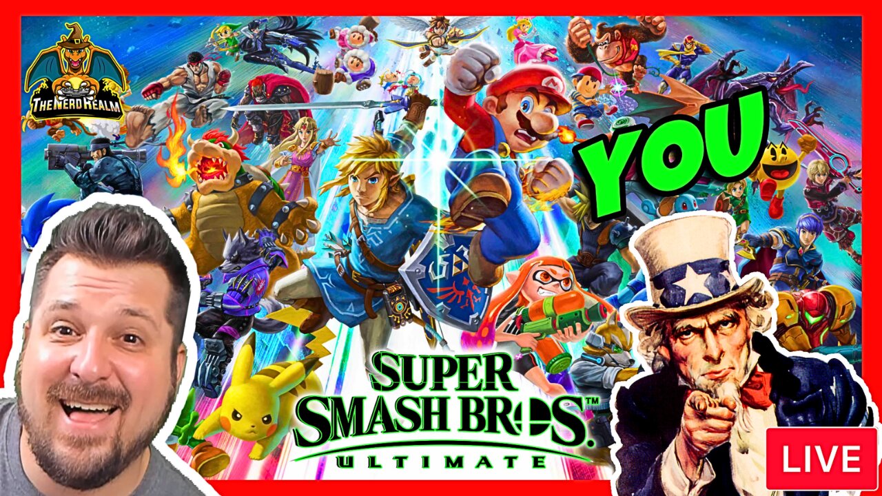 Smash Time! Super Smash Bros Ultimate with YOU! Playing with Viewers!