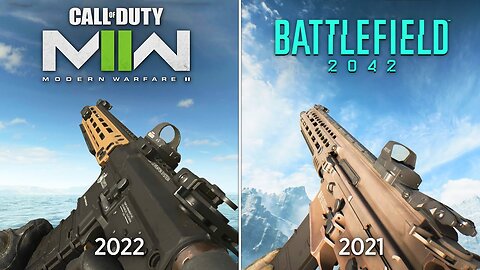 Call Of Duty Modern Warfare II Vs Battlefield 2042