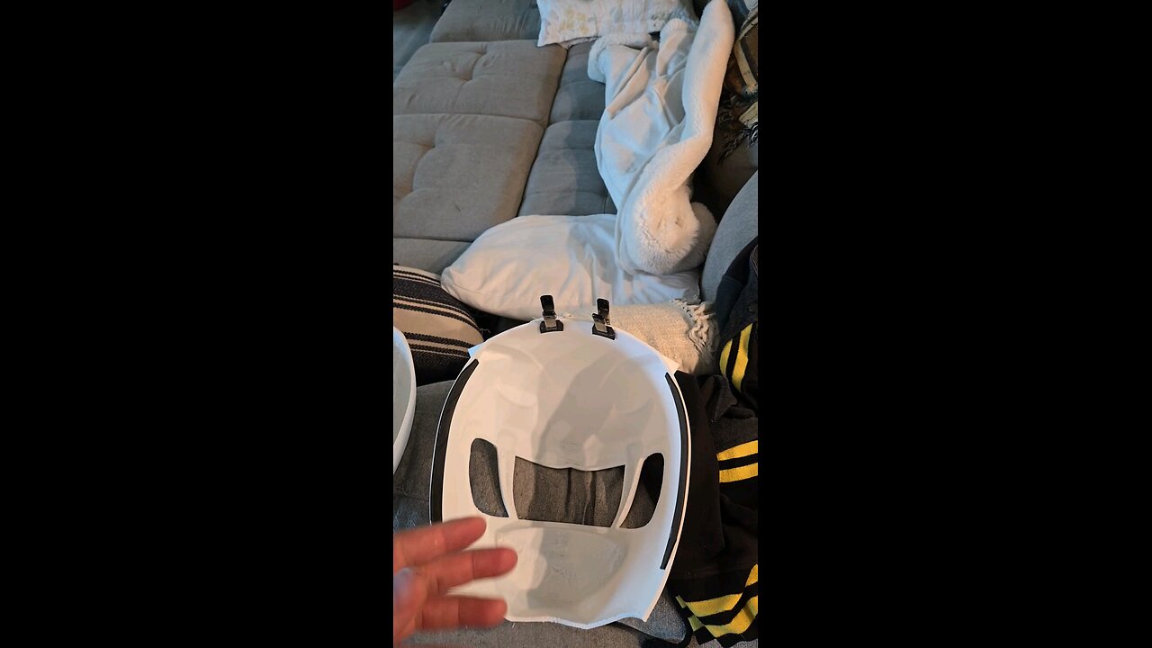 Sabertooth tiger helmet build pt 4 (more tabs) #3dprinting #mmpr #powerrangerscosplay #trini #aisha