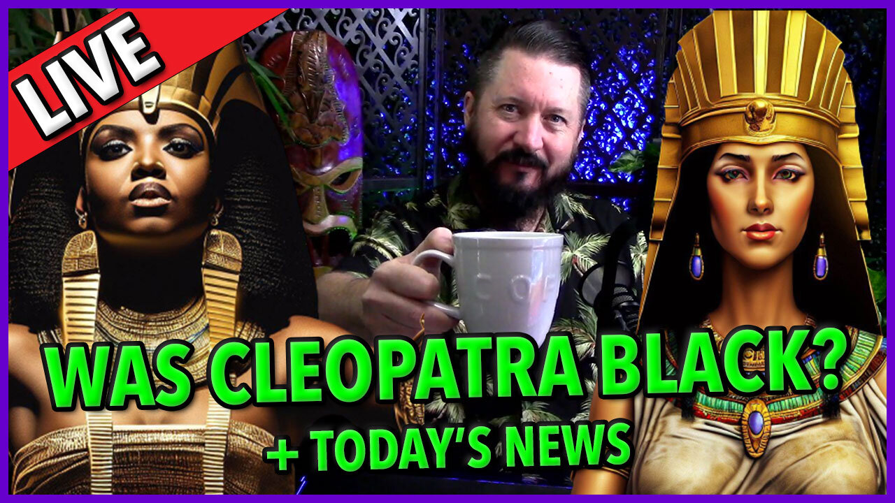 C&N 010 ☕ Was Cleopatra Black? 🔥 + News of The Day ☕ 🔥 #cleopatra #netflix #factcheck