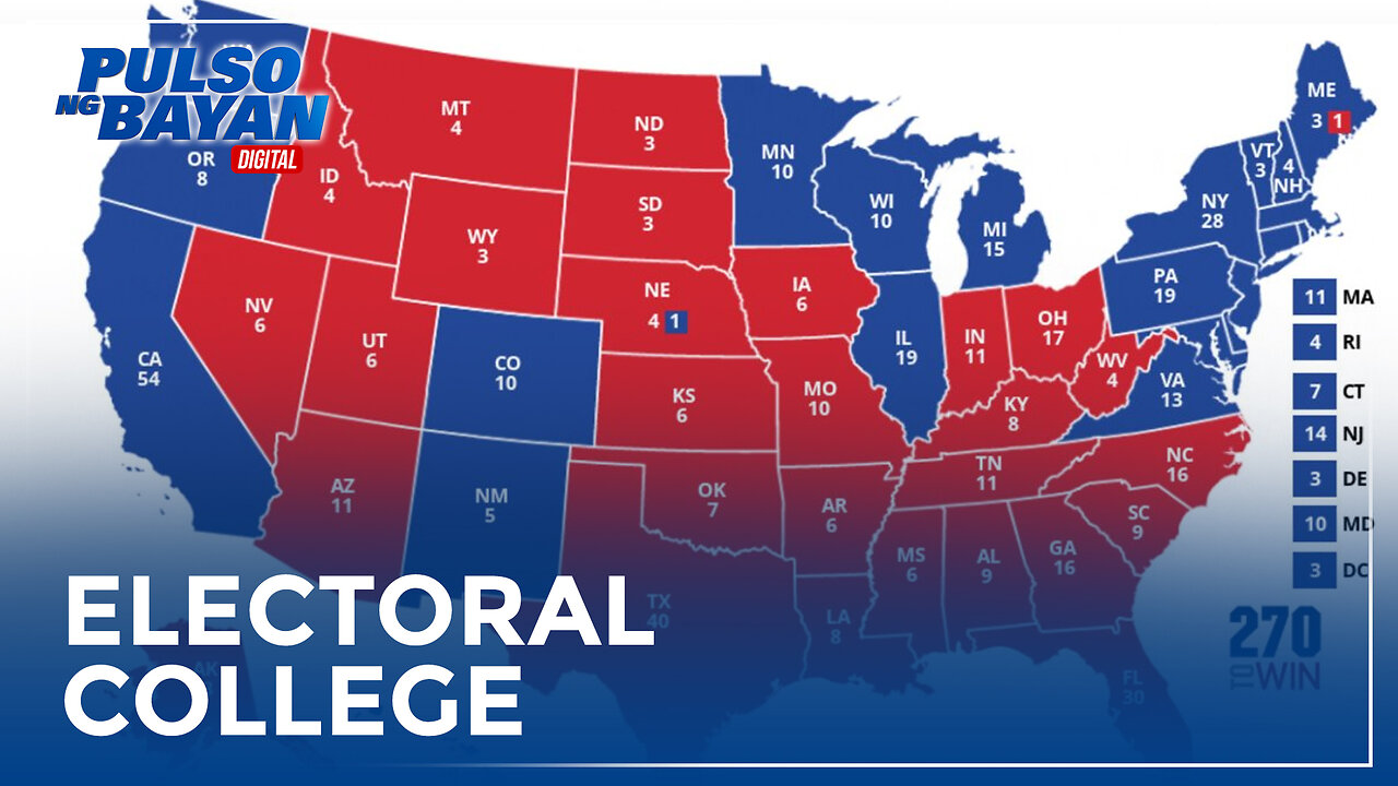 Ang sistema ng Electoral College sa Amerika