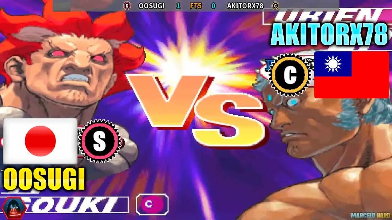 Street Fighter III 3rd Strike (OOSUGI Vs. AKITORX78) [Japan Vs. Taiwan]