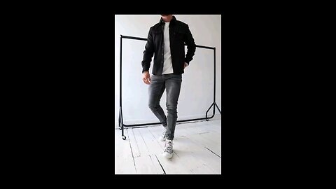 Men’s Casual Shirt Jacket | Long Sleeve Lapel Outerwear for Autumn & Winter