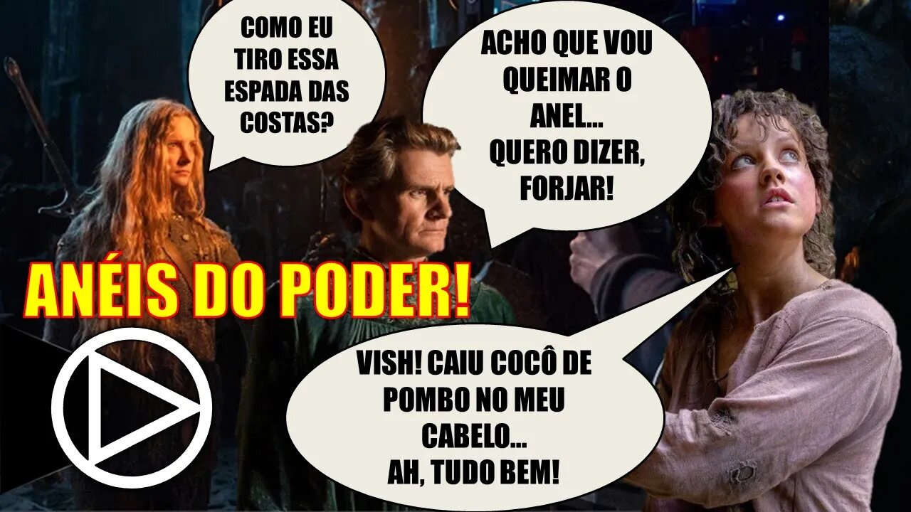 Os Anéis Do Poder : Conferindo as Novas Imagens dessa "Maravilha"! - HORAPLAY