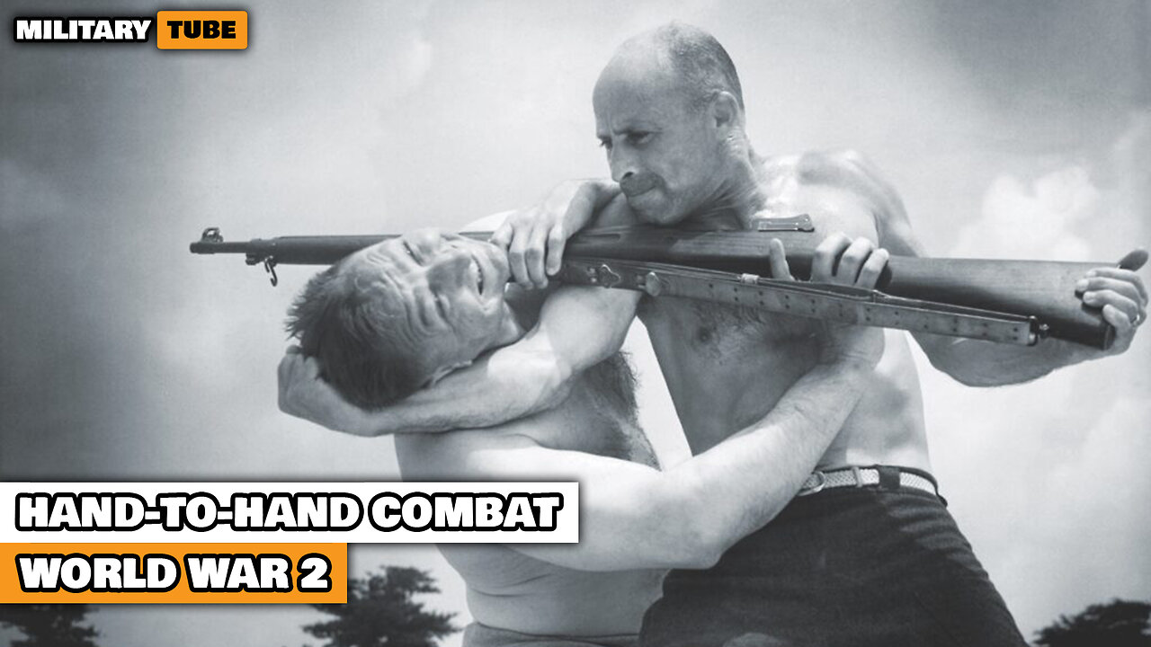 How often did hand-to-hand combat happen in World War 2?