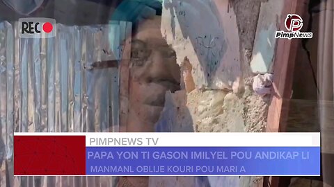 Papa yon ti gason imilye'l pou andikap li