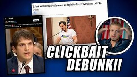 Are Mark Wahlberg and Ashton Kutcher Exposing Hollywood Pedophiles?!