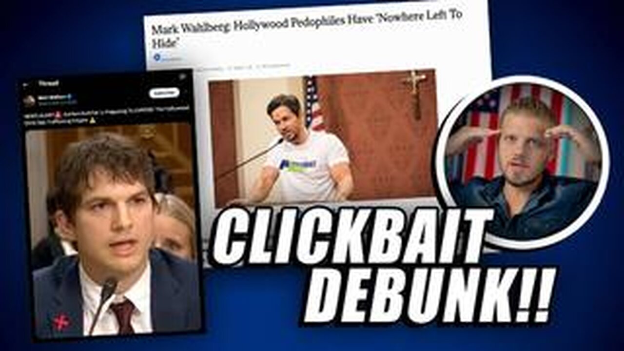 Are Mark Wahlberg and Ashton Kutcher Exposing Hollywood Pedophiles?!