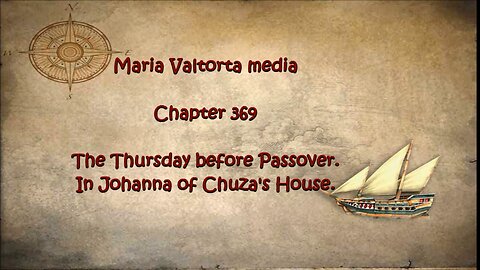 The Thursday before Passover. In Johanna of Chuza's House.