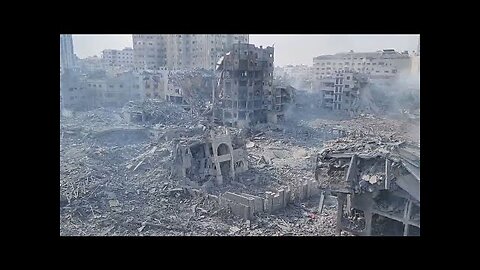 Gaza neighborhood Rimal leveled by Israel airstrikes | Latest war news