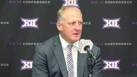 Kansas State Football | Chris Klieman on Skylar Thompson's return from injury | Big 12 Media Days