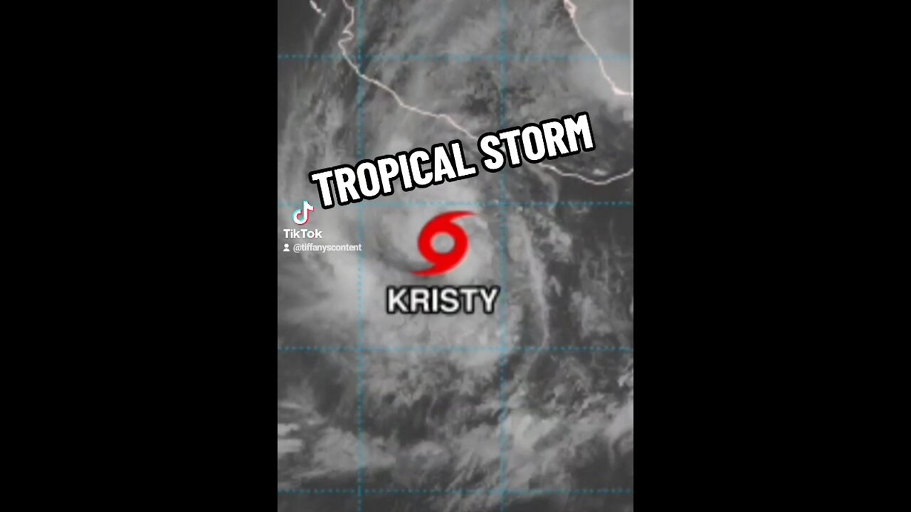 TROPICAL STORM KRISTY FORMS WELL SOUTH OF MEXICO