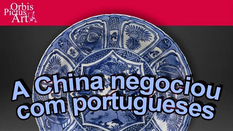 Porcelana chinesa - Os pratos de porcelana azul 'Kraak'