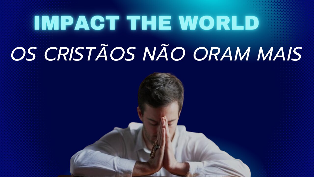 Alerta para todos os cristãos