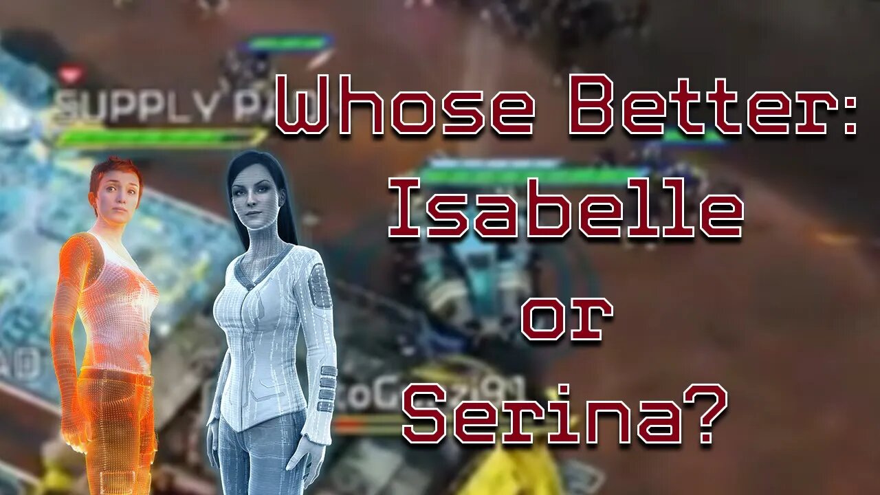 Which AI Is Better Isabelle or Serina??? [Halo Wars 2]