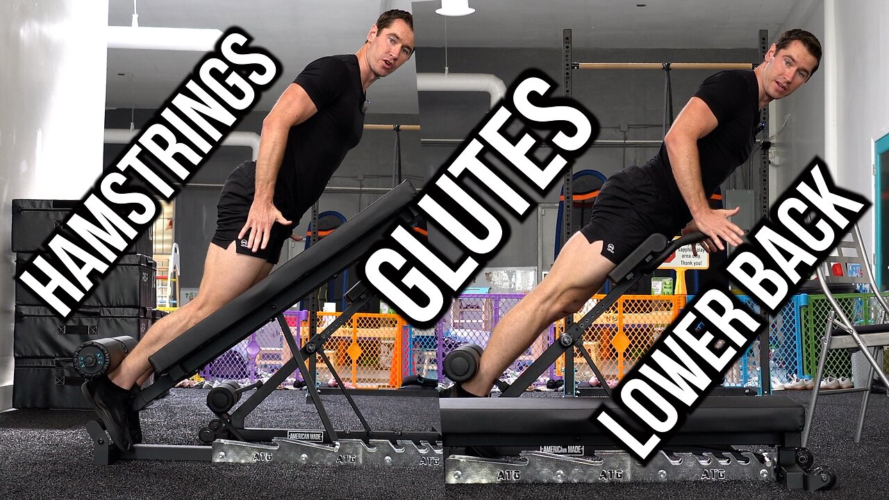 The 4 Posterior Chain (Hamstrings, Glutes, Lower Back) Exercises I Do Each Week & Why!