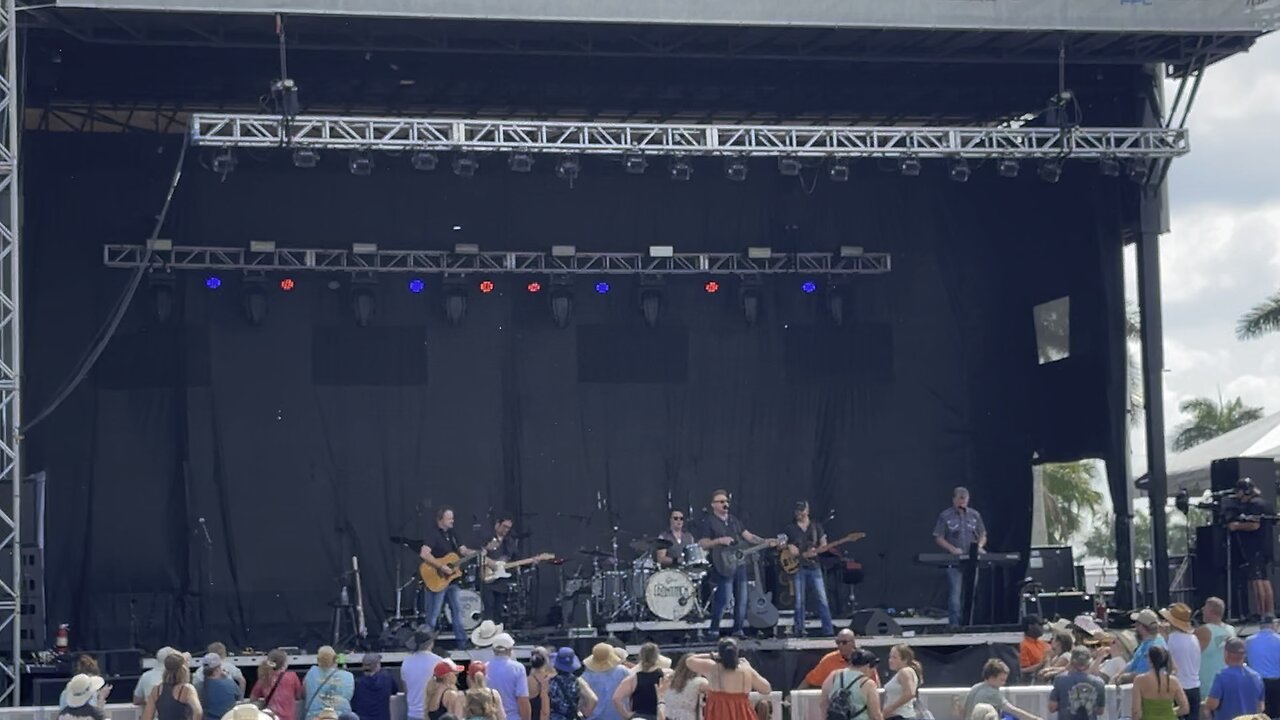 “Amy’s back in Austin” –The Frontmen clewiston Sugar festival, 2024 (Little Texas)