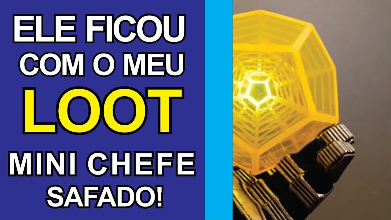 DESTINY 2 - MINI CHEFE SAFADO LEVOU MEU LOOT!