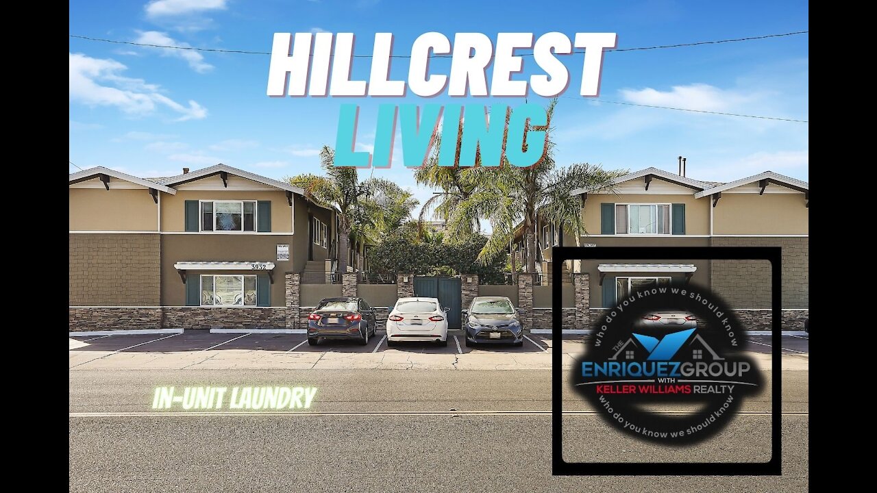 Hillcrest Living !! Washer/Dryer! #Downtown# Home #SanDiego #upgraded #Kw