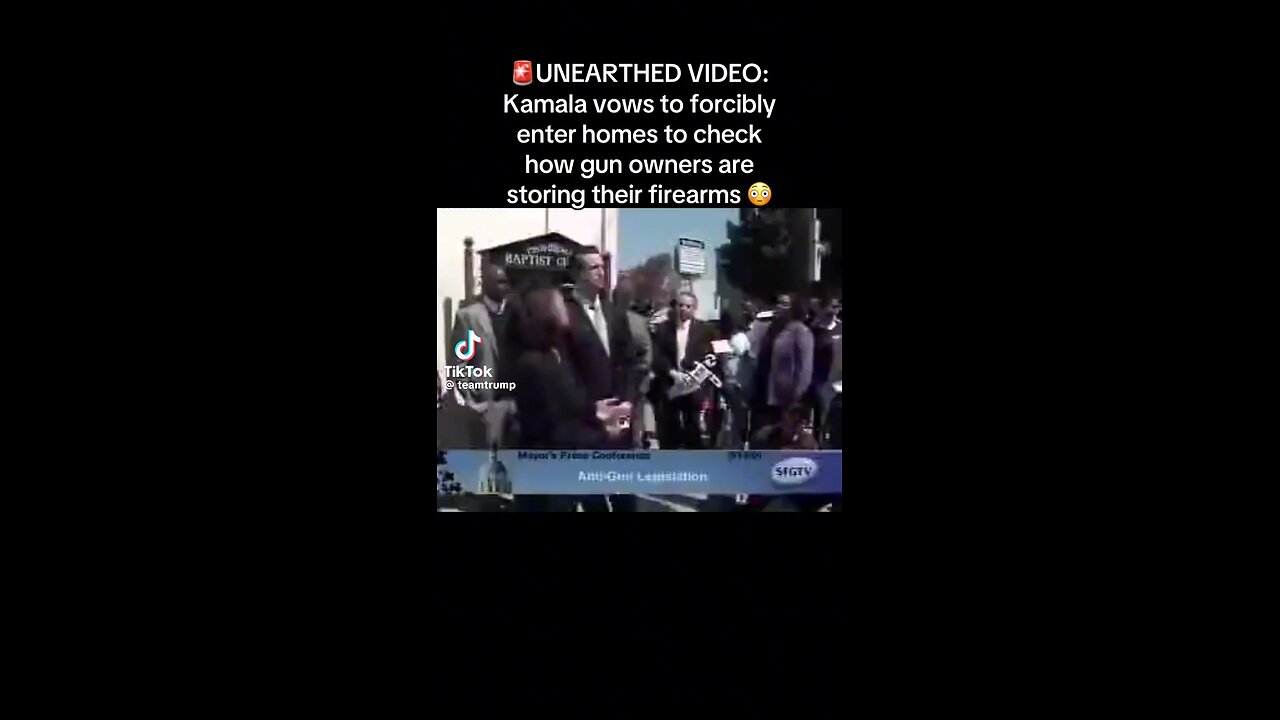 Kamala wants to invade gun owners homes.