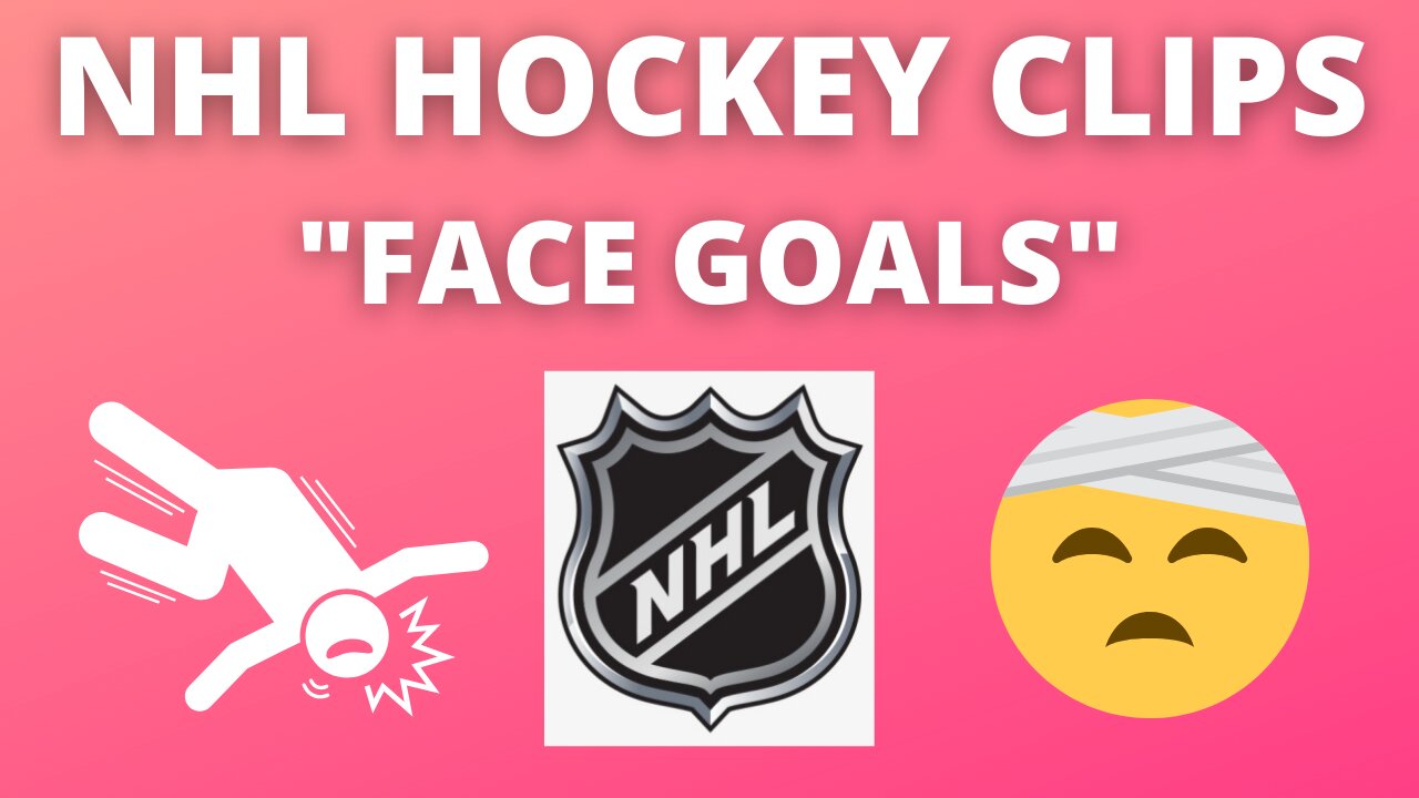 NHL HOCKEY | USING YOUR FACE TO SCORE