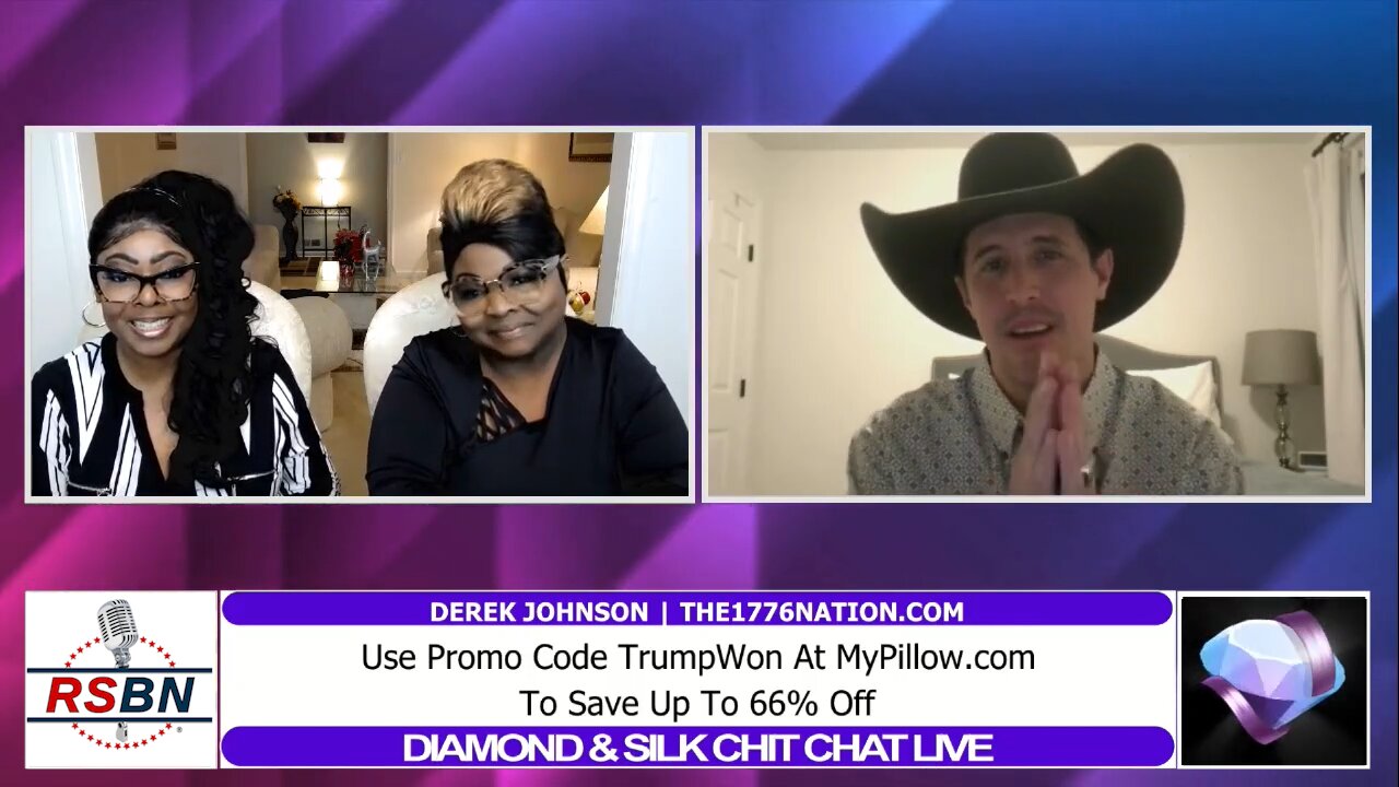 Diamond and Silk Chit Chat Live: Derek Johnson Is Back 11/16/22