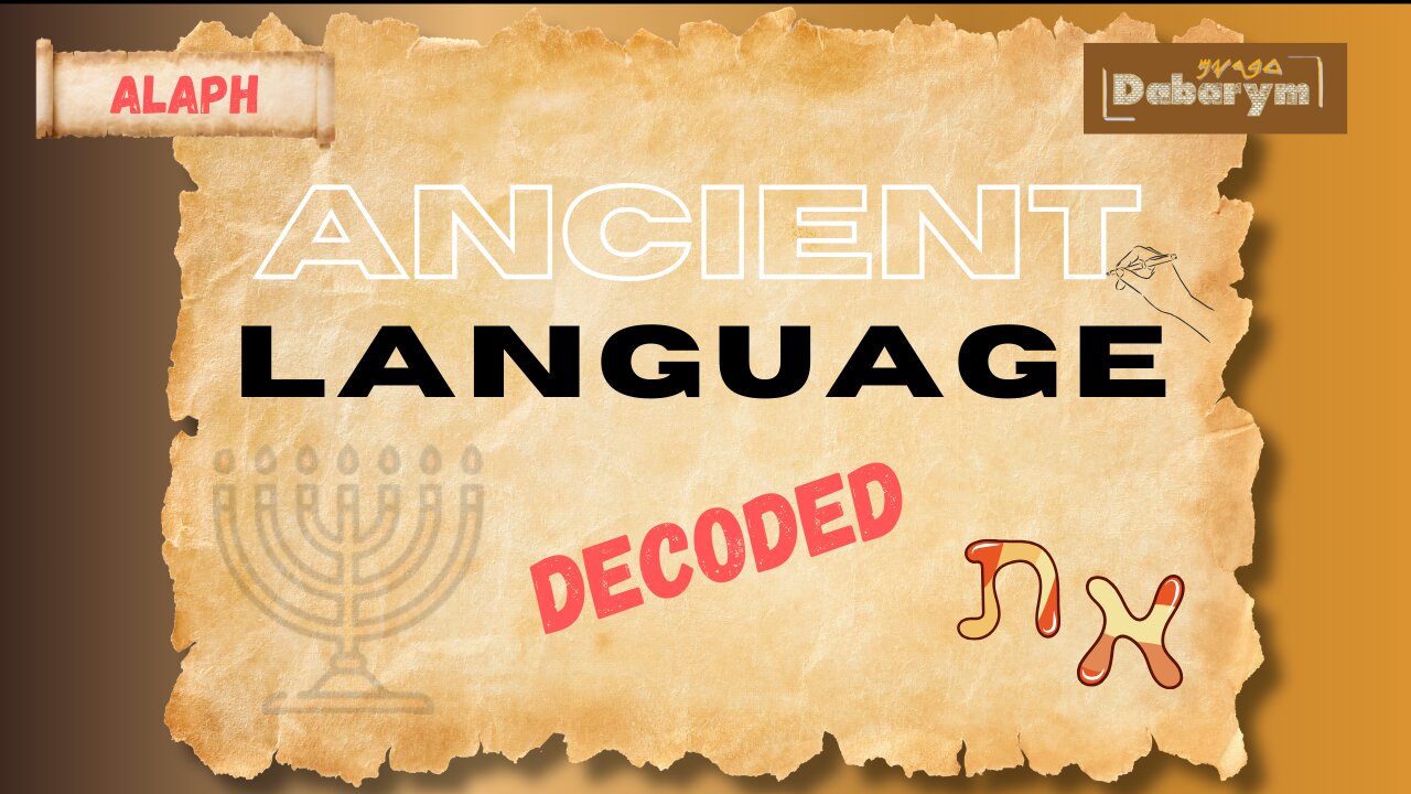 The Hebrew Alaphabet, explained.... Alaph | Origins & Meanings