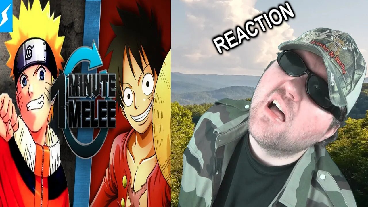 One Minute Melee - Naruto Vs Luffy REACTION!!! (BBT)