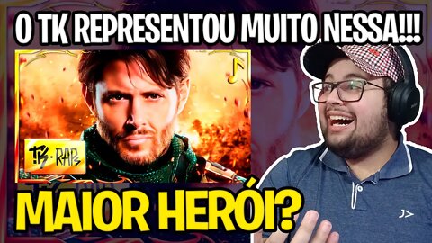 REACT Rap do Soldier Boy (The Boys) │ O Maior Herói │ TK RAPS