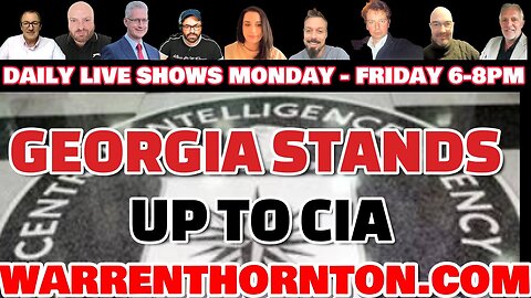 GEORGIA STANDS UP TO CIA WITH LEE SLAUGHTER & WARREN THORNTON