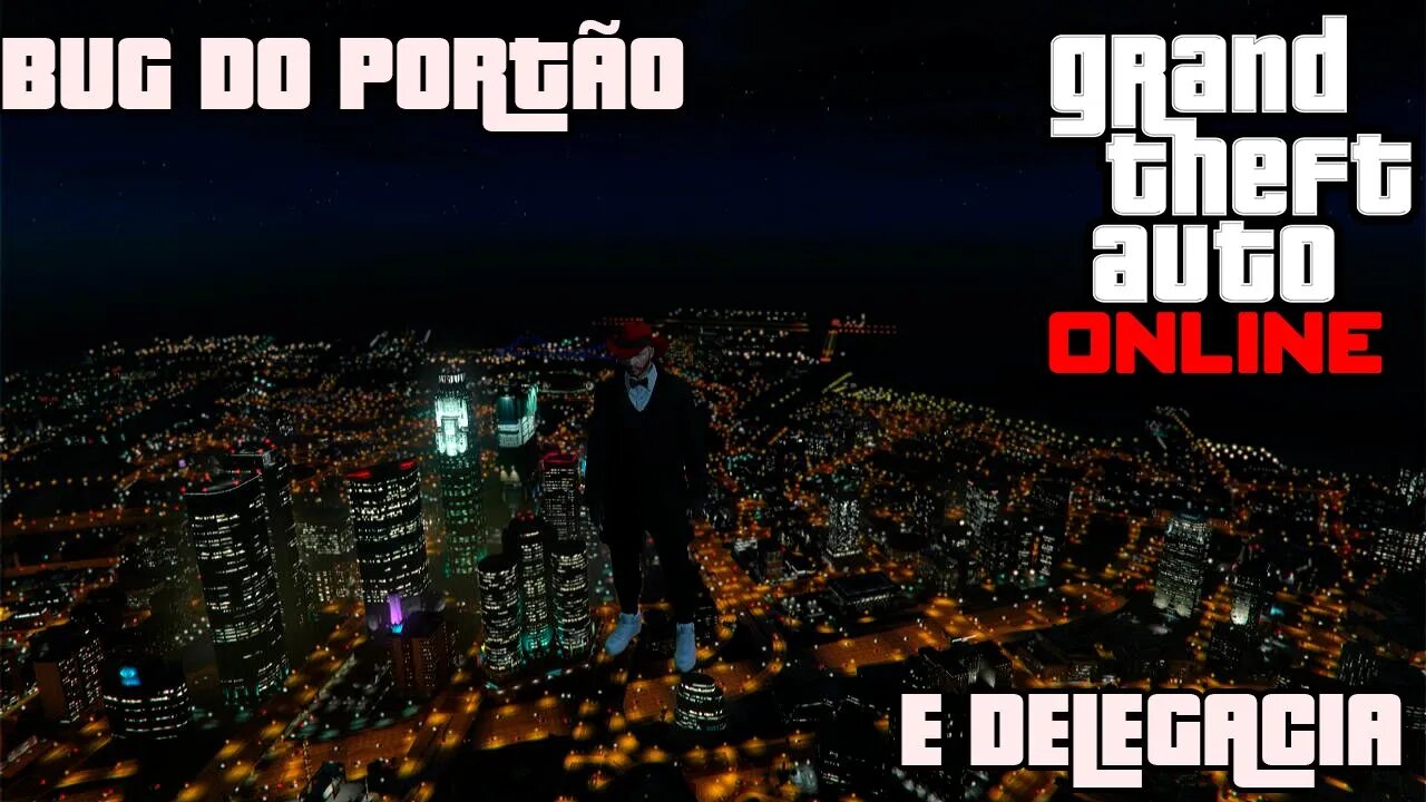 GTA ONLINE- BUG DO PORTÃO E ENTRANDO NA DELEGACIA!!!