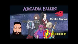 🎮 GAMEPLAY! Jogamos ARCADIA FALLEN, uma espécie de novela jogável. Confira nossa Gameplay!