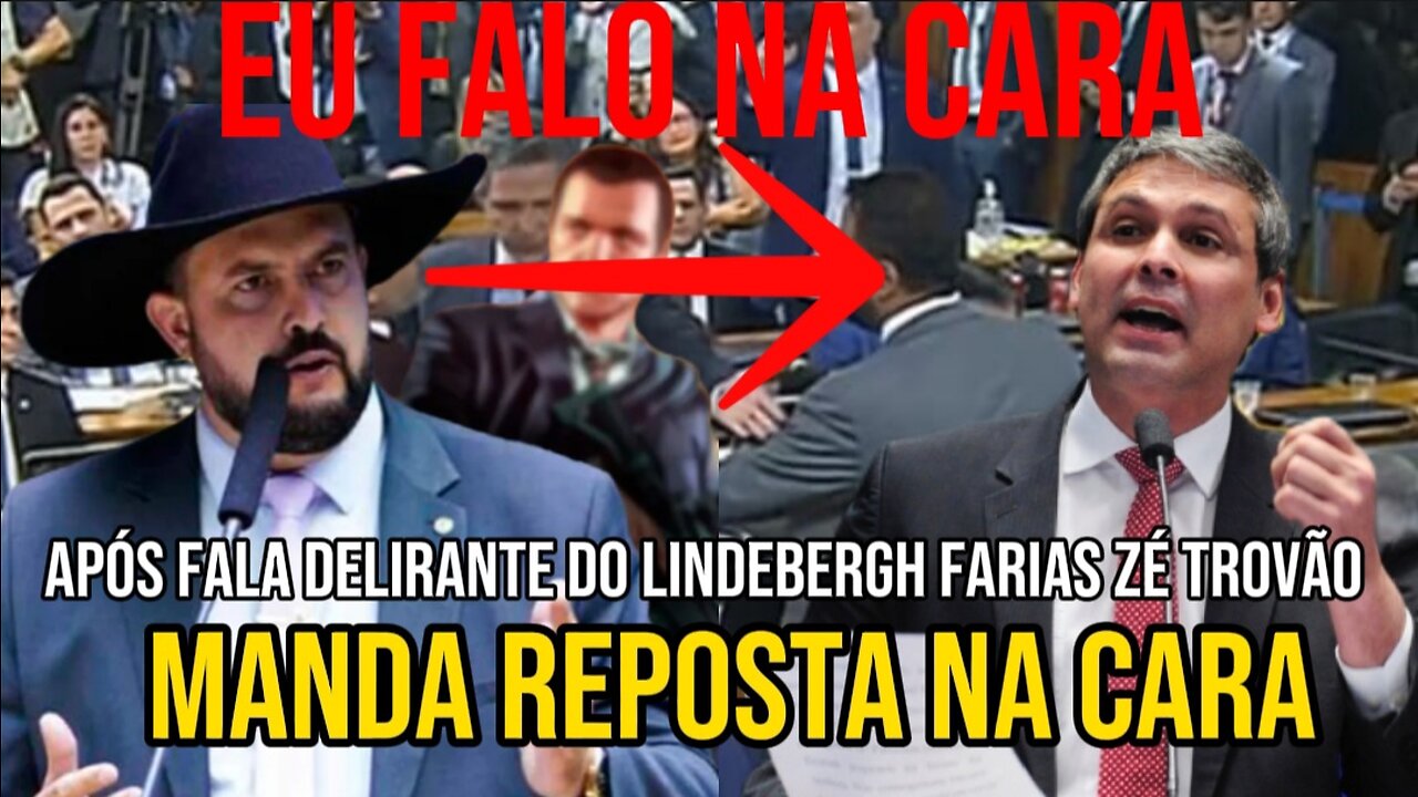 ZE TROVÃO FALOU NA LATA E NAO MEDIU AS PALAVRAS CONTRA LIDENBERGH FARIAS.