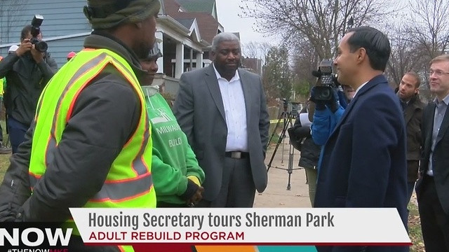 Housing Secretary tours Sherman Park neighborhood