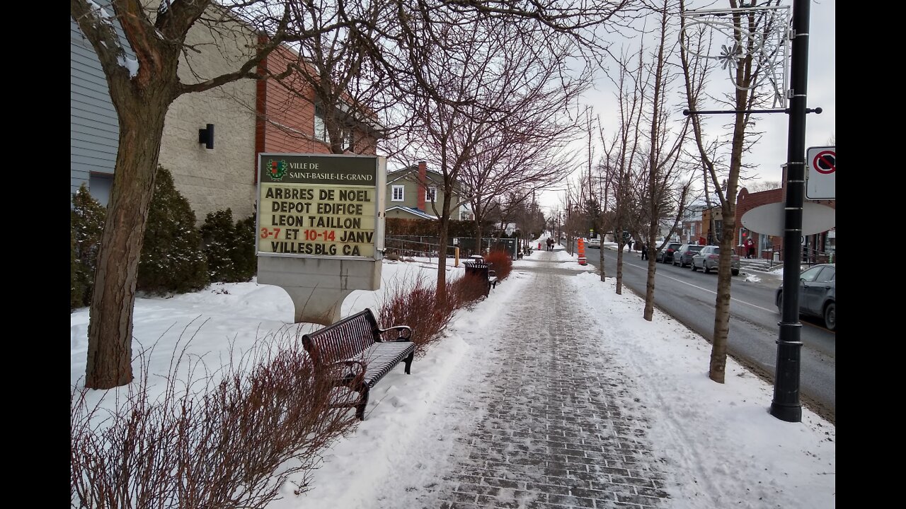 Saint-Basile-le-Grand and neighboring part of Saint-Bruno-de-Montarville, Quebec, Canada