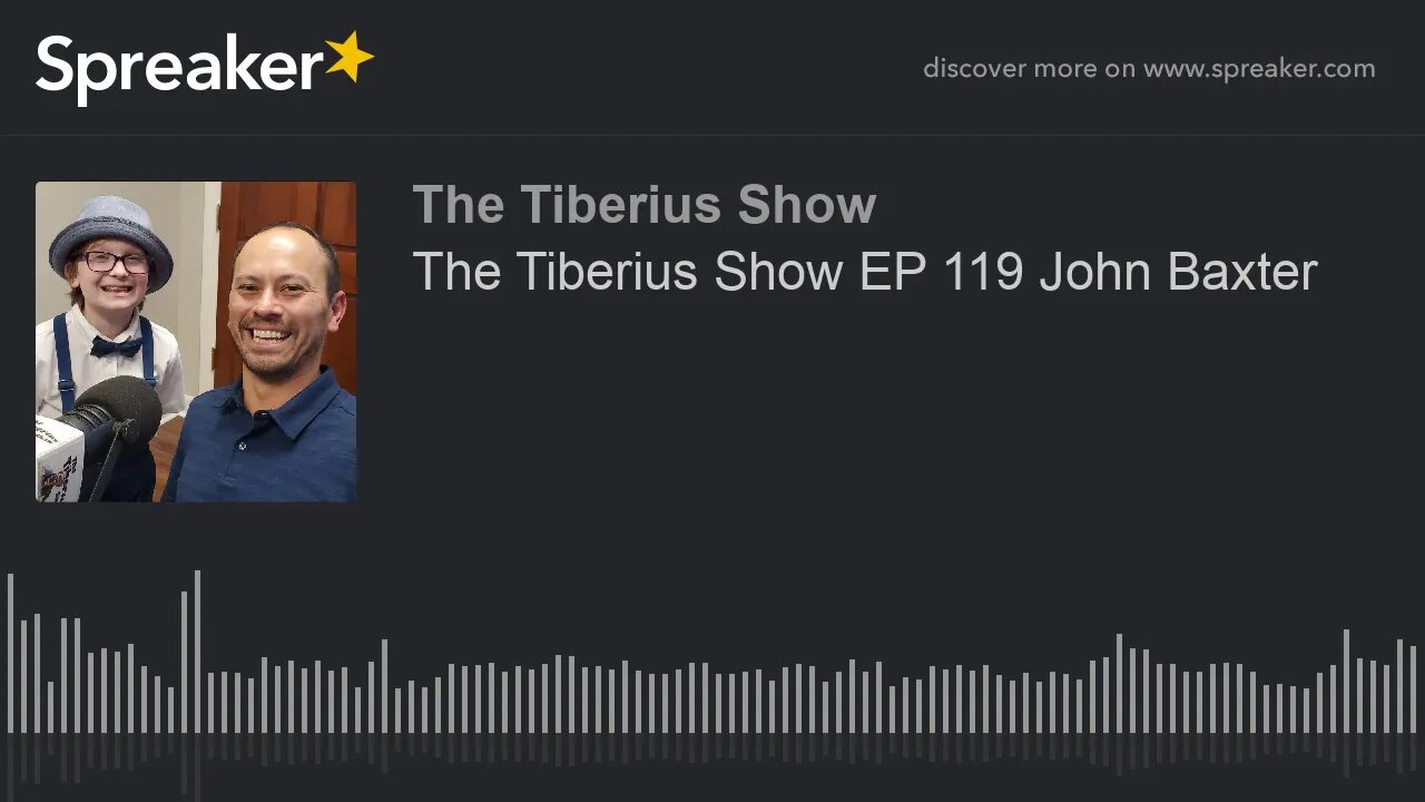 The Tiberius Show EP 119 John Baxter