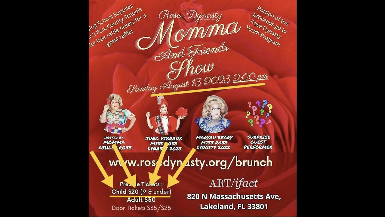 All Ages Drag Brunch, Lakeland Fl