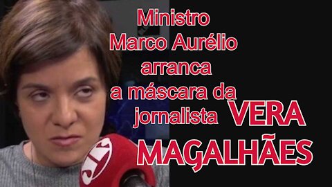 VERA MAGALHÃES PASSA VERGONHA NUMA ENTREVISTA