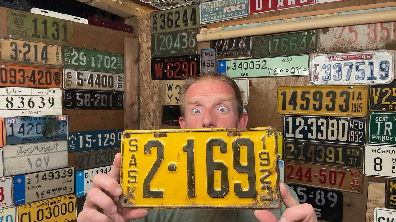 Mystery license plate package 203