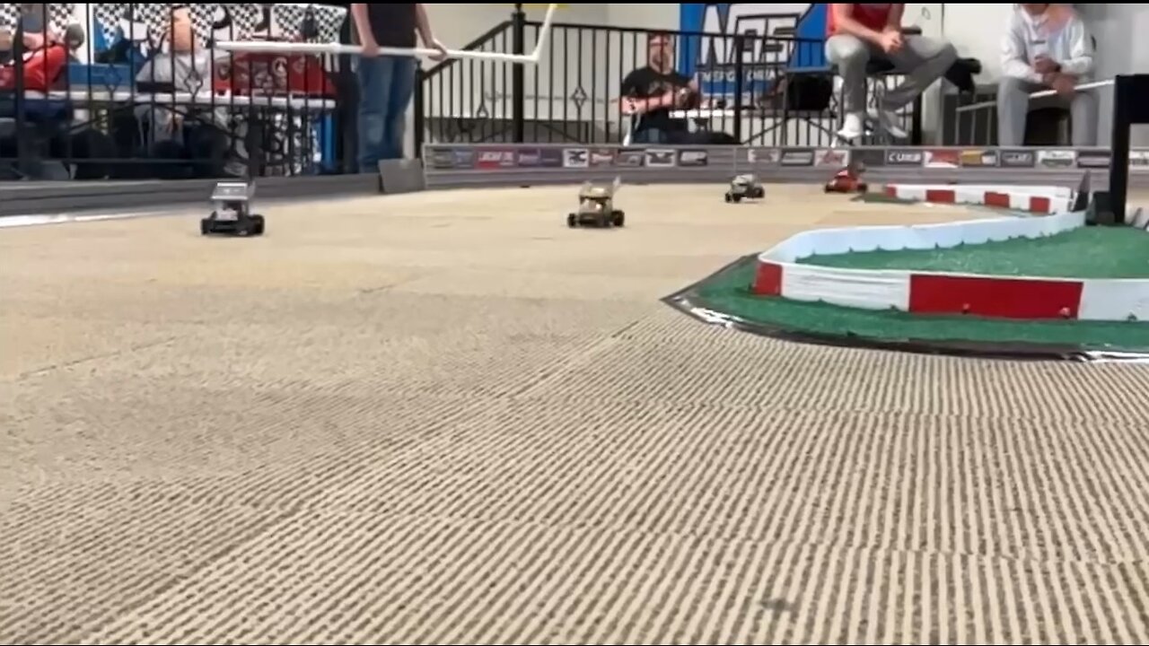 RC Racing SLO Mo crash