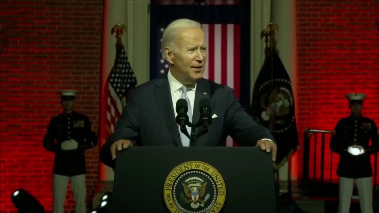 FULL SPEECH Biden delivers address outside Independence Hall on 'extremist threat to democracy'